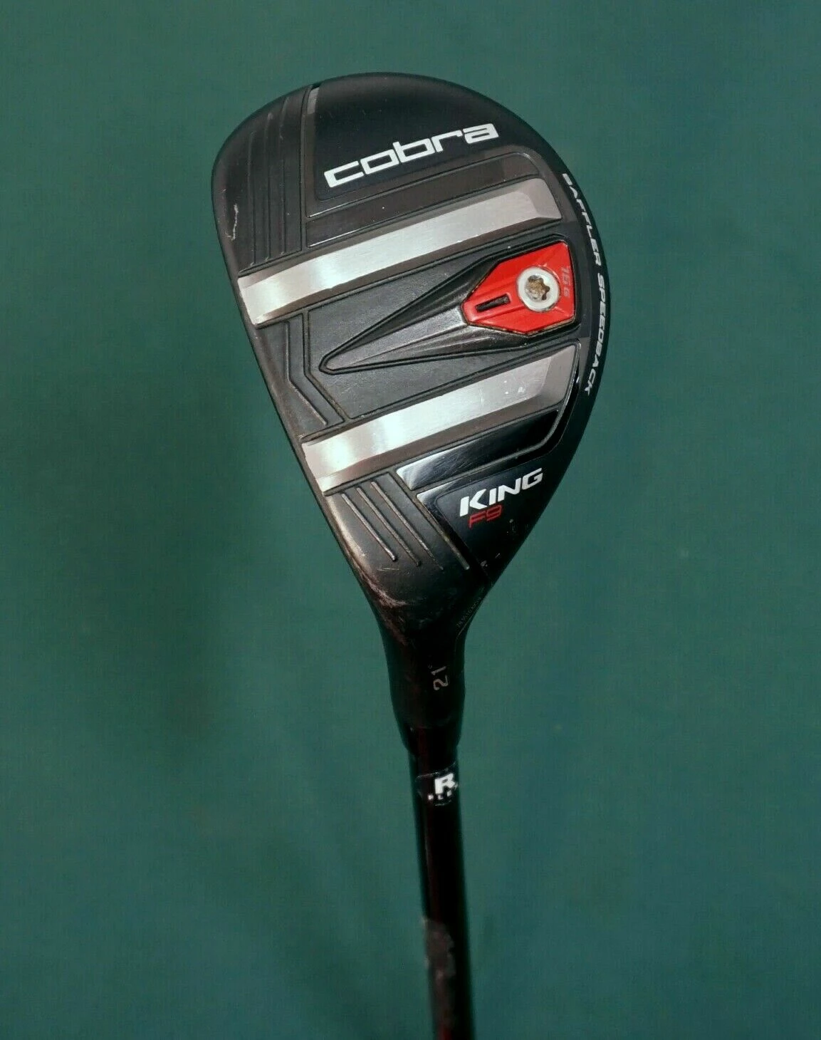 Lincs_golf Left Handed Cobra King F9 21° Hybrid Regular Graphite Shaft Cobra Grip 1 Lincs_golf Left Handed Cobra King F9 21° Hybrid Regular Graphite Shaft Cobra Grip