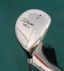 Lincs_golf Titleist VG3 15° 3 Wood Stiff Graphite Shaft TaylorMade Grip