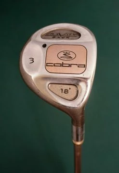 Lincs_golf Vintage Ladies Cobra Gravity Back 3 Wood Ladies Graphite Shaft Viva Heart Grip
