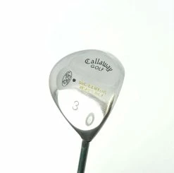 Lincs_golf Polished Ladies Callaway Big Bertha War Bird 3 Wood Ladies Graphite Shaft