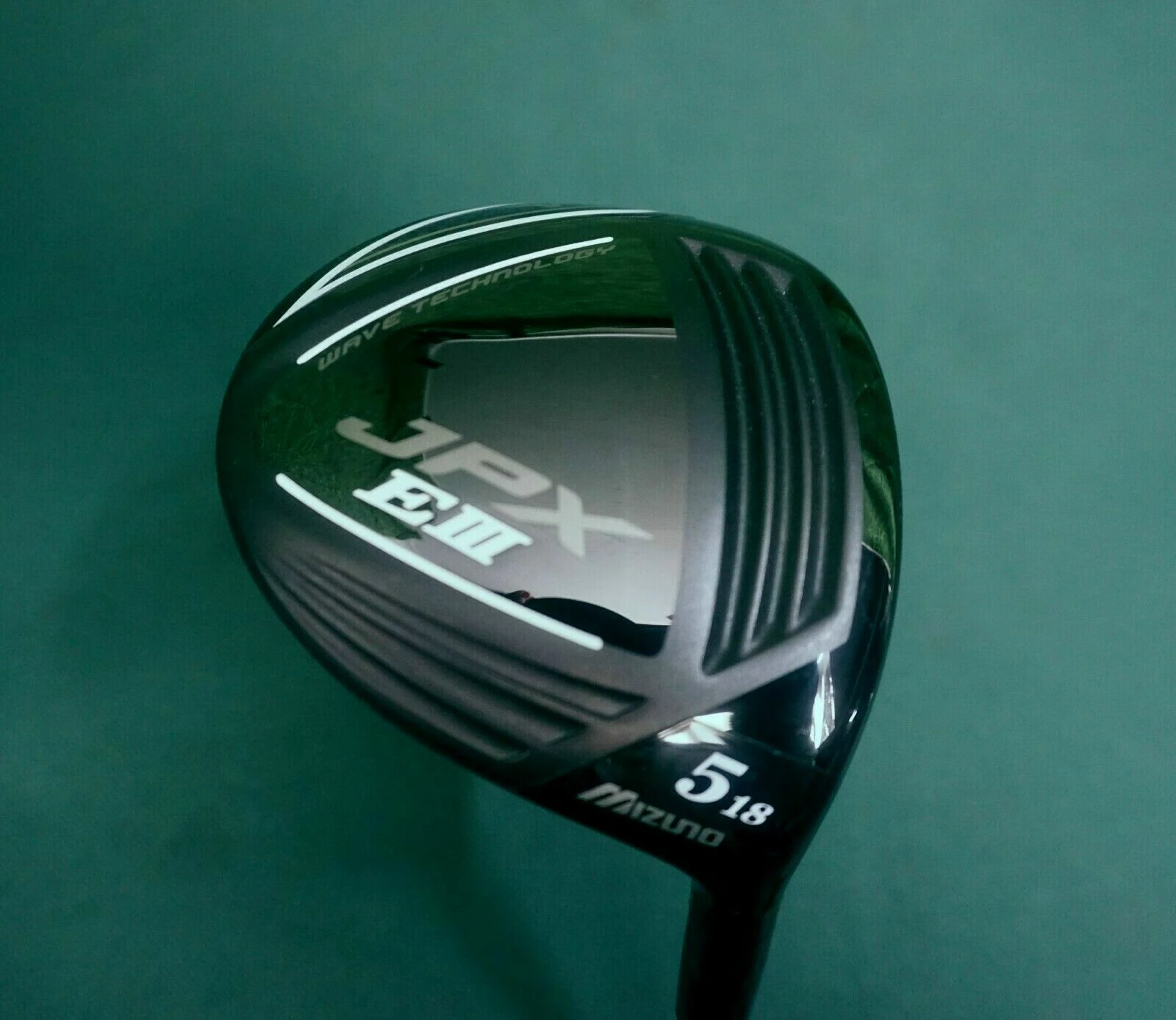 Lincs_golf Mizuno JPX EIII 18° 5 Wood Regular Graphite Shaft Mizuno Grip 1 Lincs_golf Mizuno JPX EIII 18° 5 Wood Regular Graphite Shaft Mizuno Grip