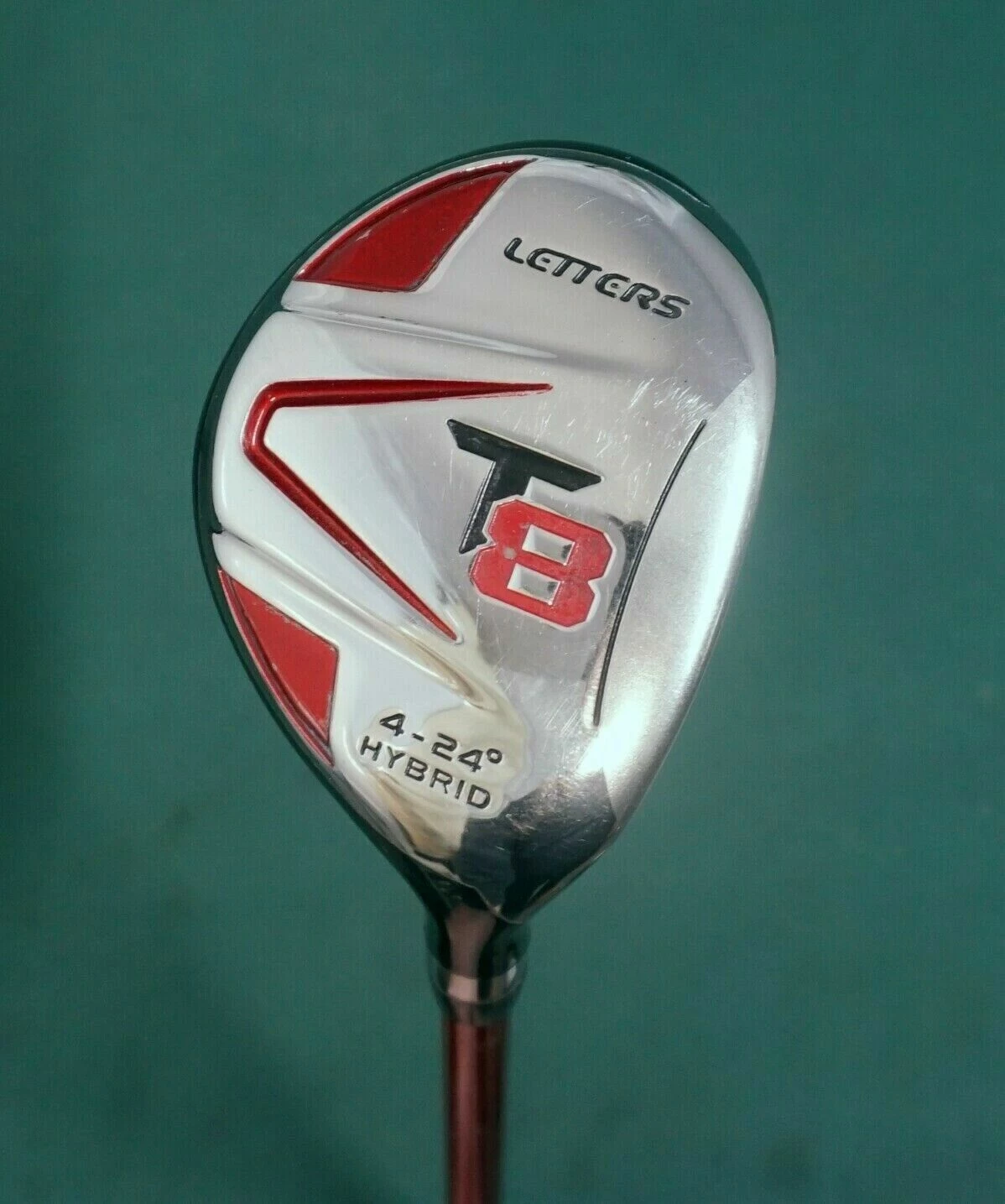 Lincs_golf John Letters T8 24° 4 Hybrid Uniflex Graphite Shaft John Letters Grip 1 Lincs_golf John Letters T8 24° 4 Hybrid Uniflex Graphite Shaft John Letters Grip