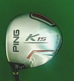 Lincs_golf Left Handed Ping K15 SF Tec 16° 3 Wood Regular Graphite Shaft Golf Pride Grip