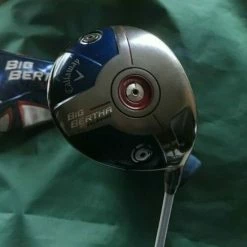 Lincs_golf Callaway Big Bertha Alpha 9° Driver Stiff Graphite Shaft Golf Pride Grip