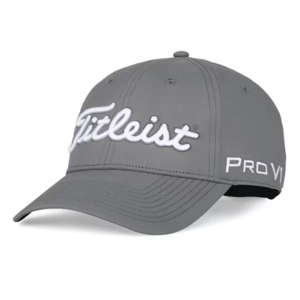 Titleist Tour Performance Golf Cap Grey 1 Titleist Tour Performance Golf Cap Grey